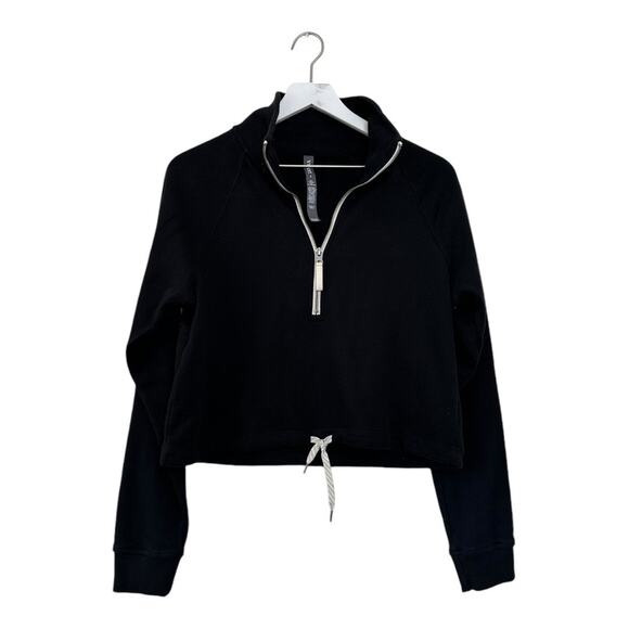 Vuori Sweaters - Vuori Black Sedona Half-Zip Sweater Size Small